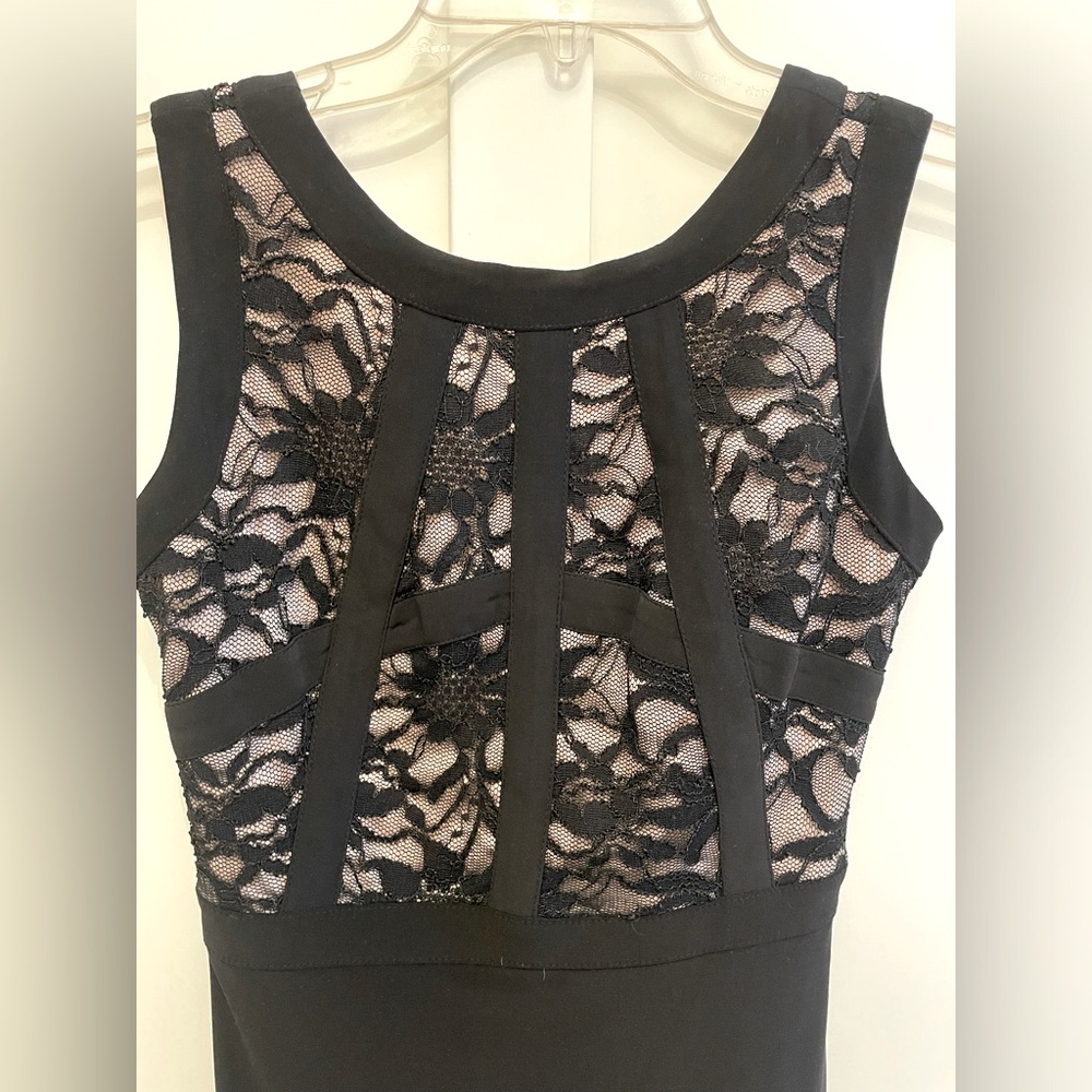 Morgan & Co black cocktail dress